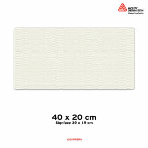 tekstbord 40 x 20