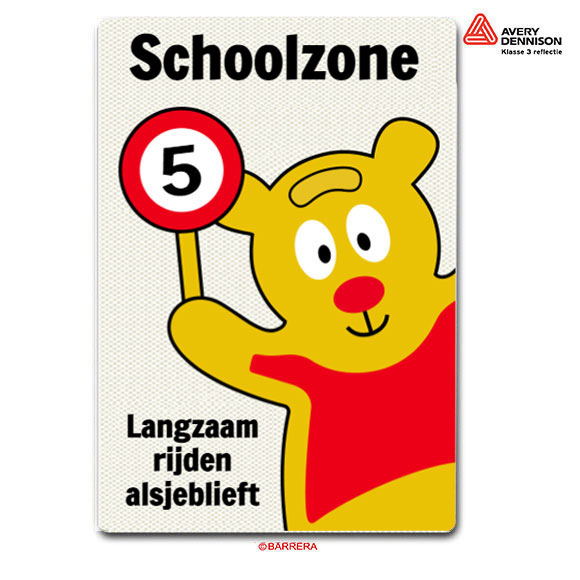 schoolzone bord