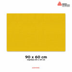 90 x 60 geel bord