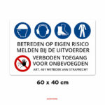 BOUWPLAATS BORD TEMPLATE