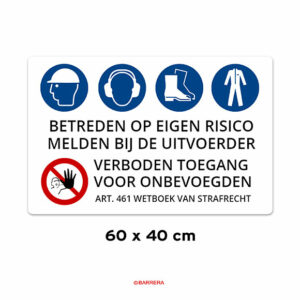 BOUWPLAATS BORD TEMPLATE