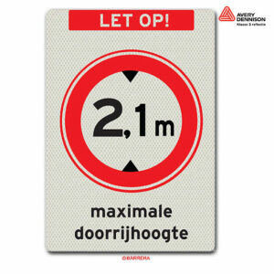 maximale doorrijhoogte