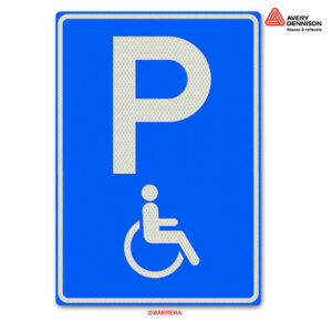 Parkeerplaats minder validen