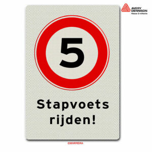 stapvoets rijden