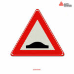 verkeersdrempel bord