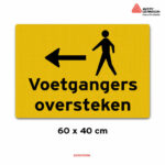 voetgangers oversteken