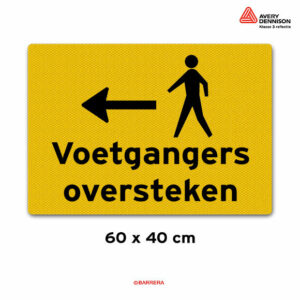 voetgangers oversteken