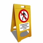 gangpad tijdelijk afgesloten