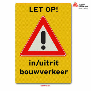 in uitrit bouwverkeer